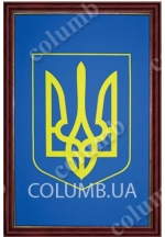Изделия в раме «Герб Украины» (триптих)