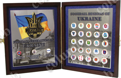 Набор символики Федерации футбола Украины