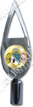 Накінечник «Крапля» с надрукованим логотипом