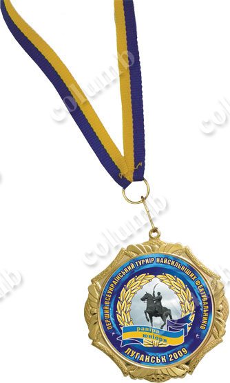 Медаль "метеор" на ленте